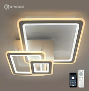 TRIPLEX SQUARE 124W 3S-APP-596x596x146-WHITE/WHITE-220-IP20