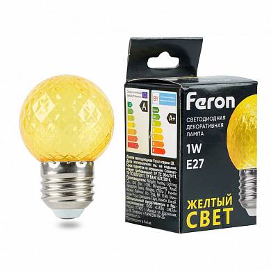 LB-385-1W-G45-Е27 желтый