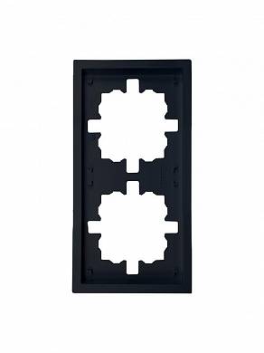 Зима Рамка 2-ая черная