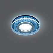 BL047 Gu5.3 LED 4100K черный/кристалл/хром